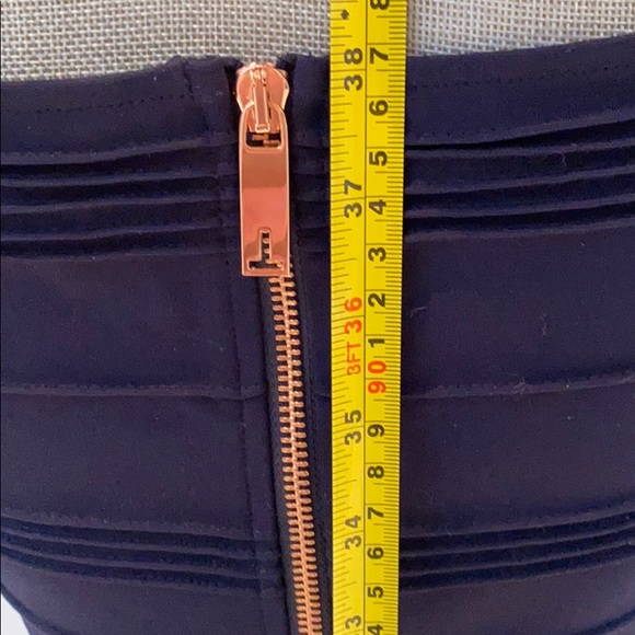 🇬🇧 Ted Baker Inan Bardot Body Con Bandage Dress - Picture 11 of 11